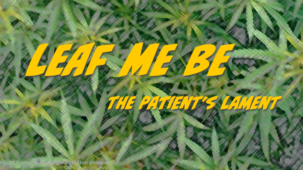 Leaf Me Be Title